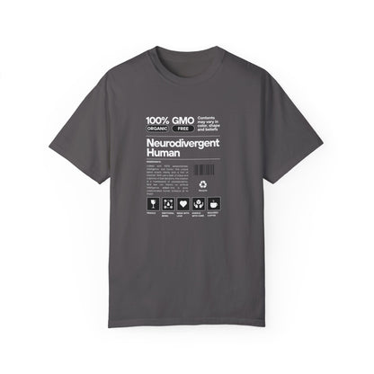 Neurodivergent Human Unisex Garment-Dyed T-shirt