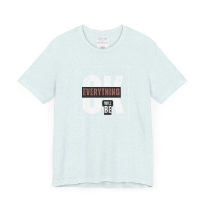 Everything will be ok Unisex Jersey Short Sleeve Tee-mental health awareness month