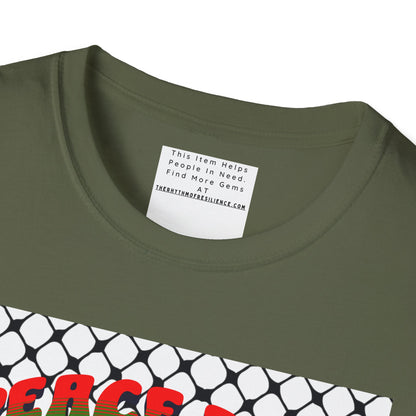 Peace for Palestine Unisex Softstyle T-Shirt