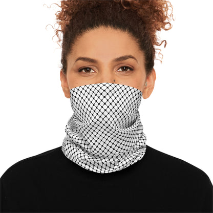 Lightweight Neck Gaiter keffiyeh print mask/face covering