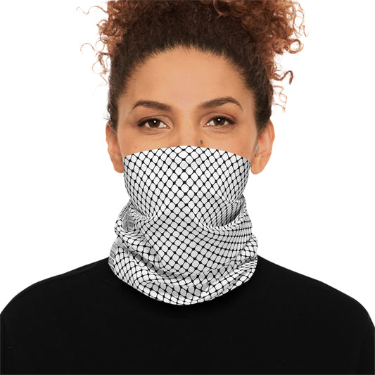 Lightweight Neck Gaiter keffiyeh print mask/face covering