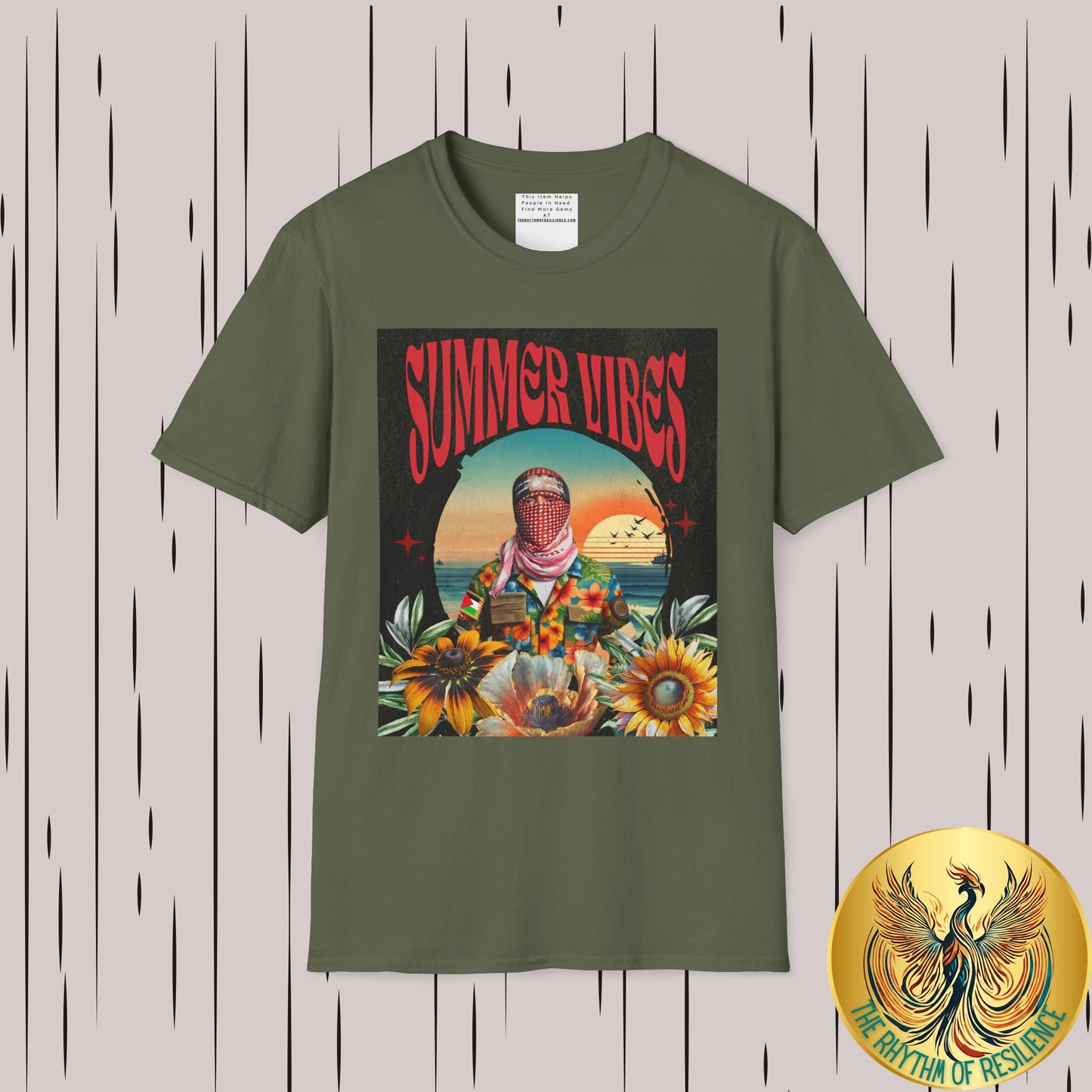 Summer vibes  Unisex Softstyle T-Shirt