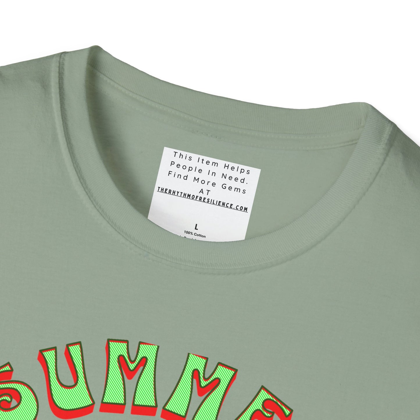 Summer vibes  Unisex Softstyle T-Shirt