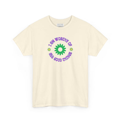 I AM WORTHY Unisex Heavy Cotton Tee