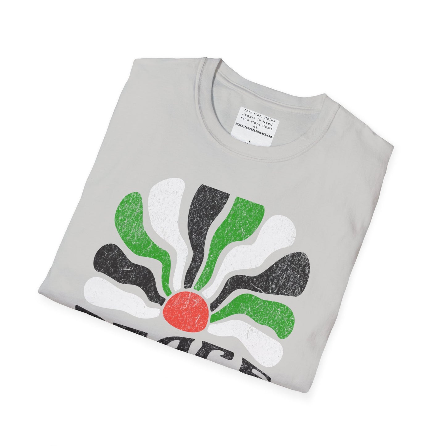 Peace for Palestine Unisex Softstyle T-Shirt