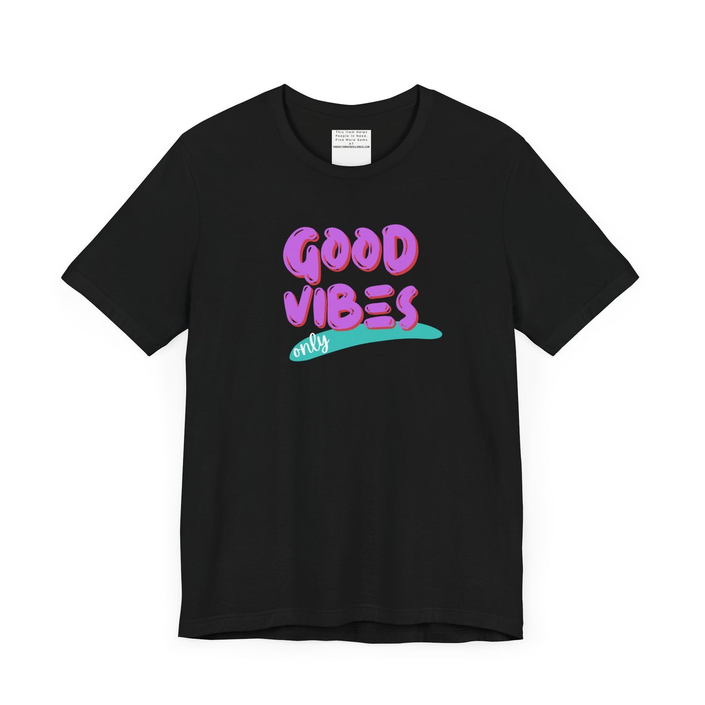 good vibes Unisex Jersey Short Sleeve Tee-mental health awareness month