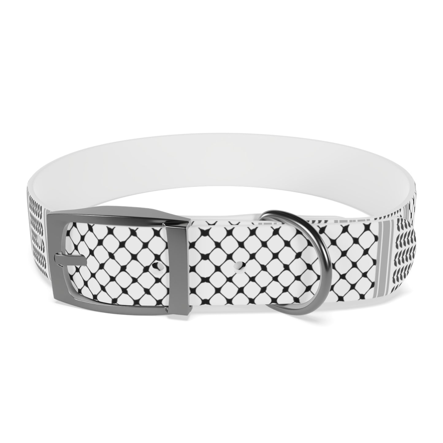 Dog Collar keffiyeh Print