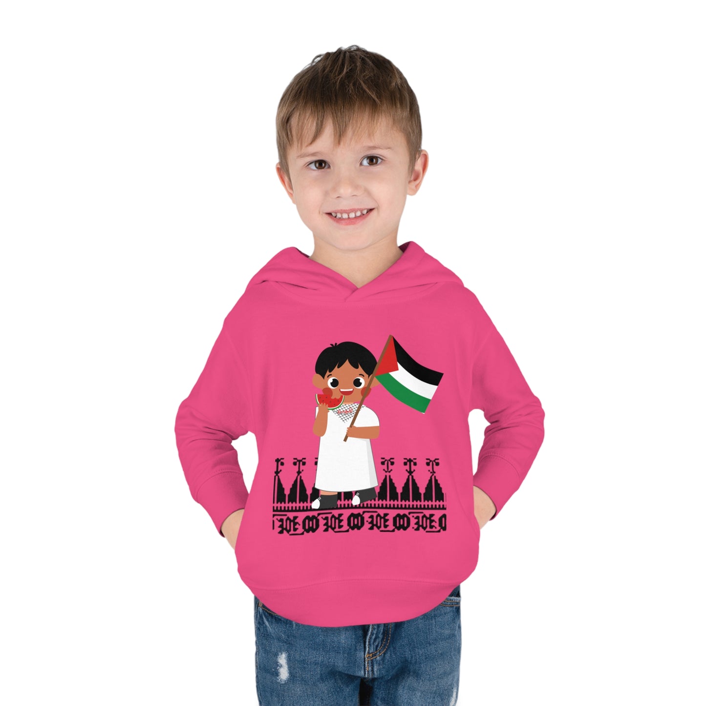Toddler Pullover Fleece Hoodie