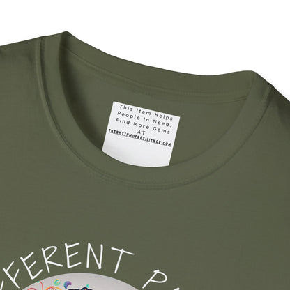 Divergent Routes, Shared Destination Unisex Softstyle T-Shirt
