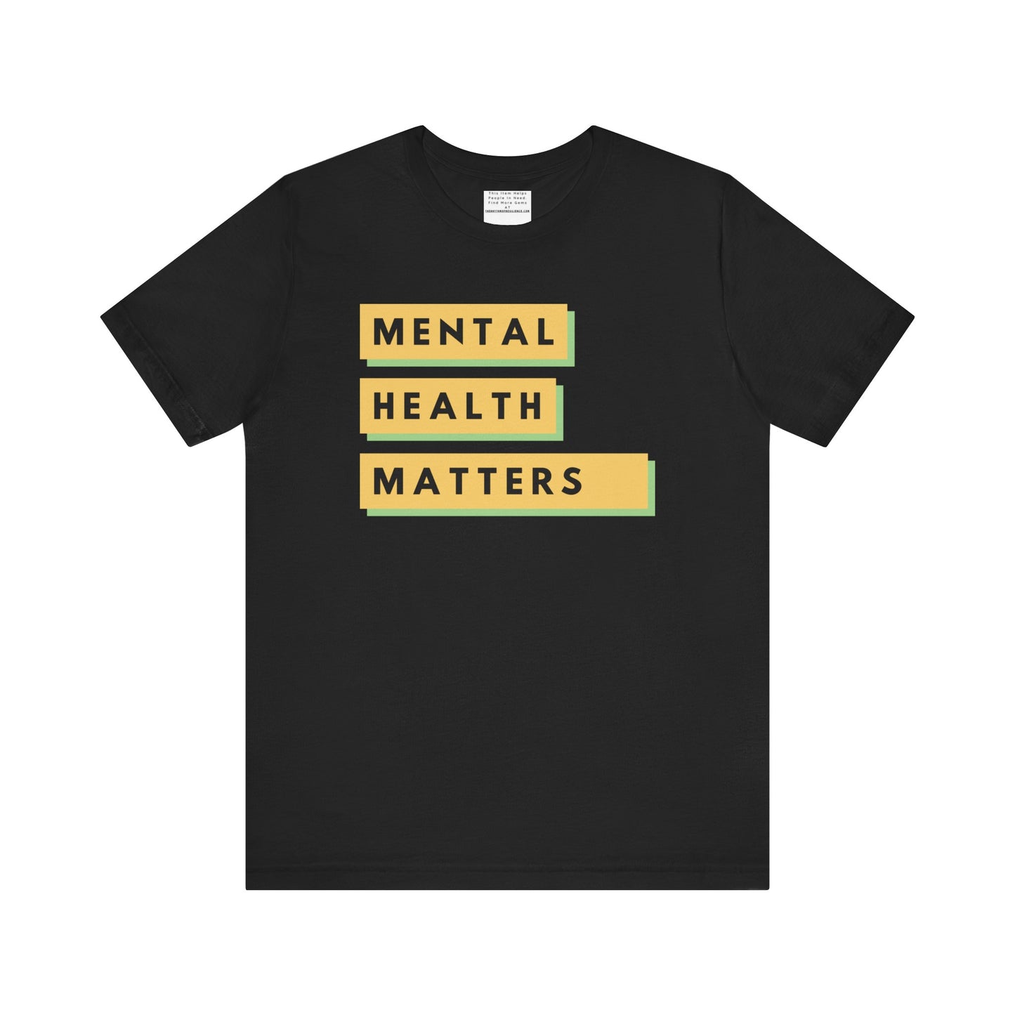Mental Health Matters Unisex Jersey Short Sleeve Tee-mental health awareness month