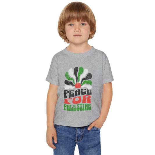 Peace For Palestine Heavy Cotton™ Toddler T-shirt