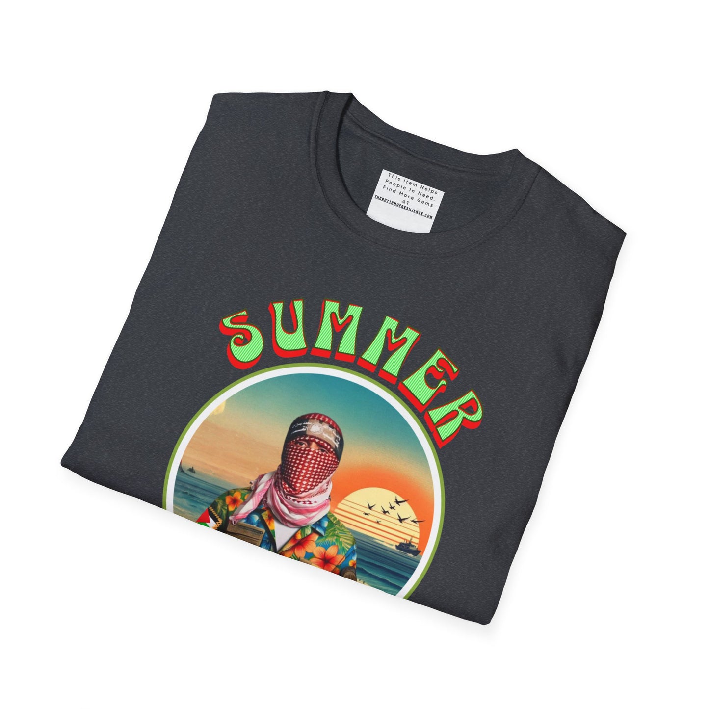 Summer vibes  Unisex Softstyle T-Shirt