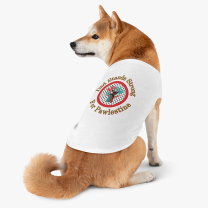 Dad Stands Strong Pet Tank Top