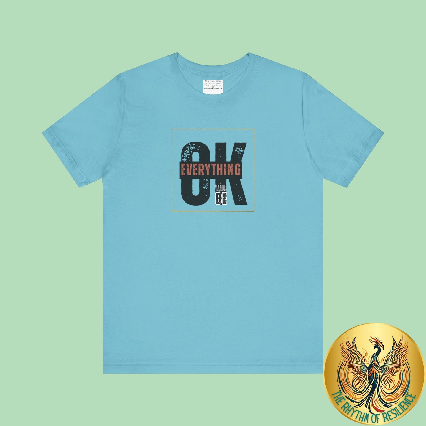 Everything Will Be ok Unisex Jersey Short Sleeve Tee-mental health awareness month