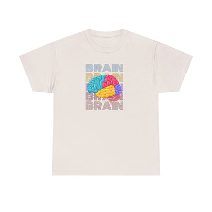 Brain Unisex Heavy Cotton Tee