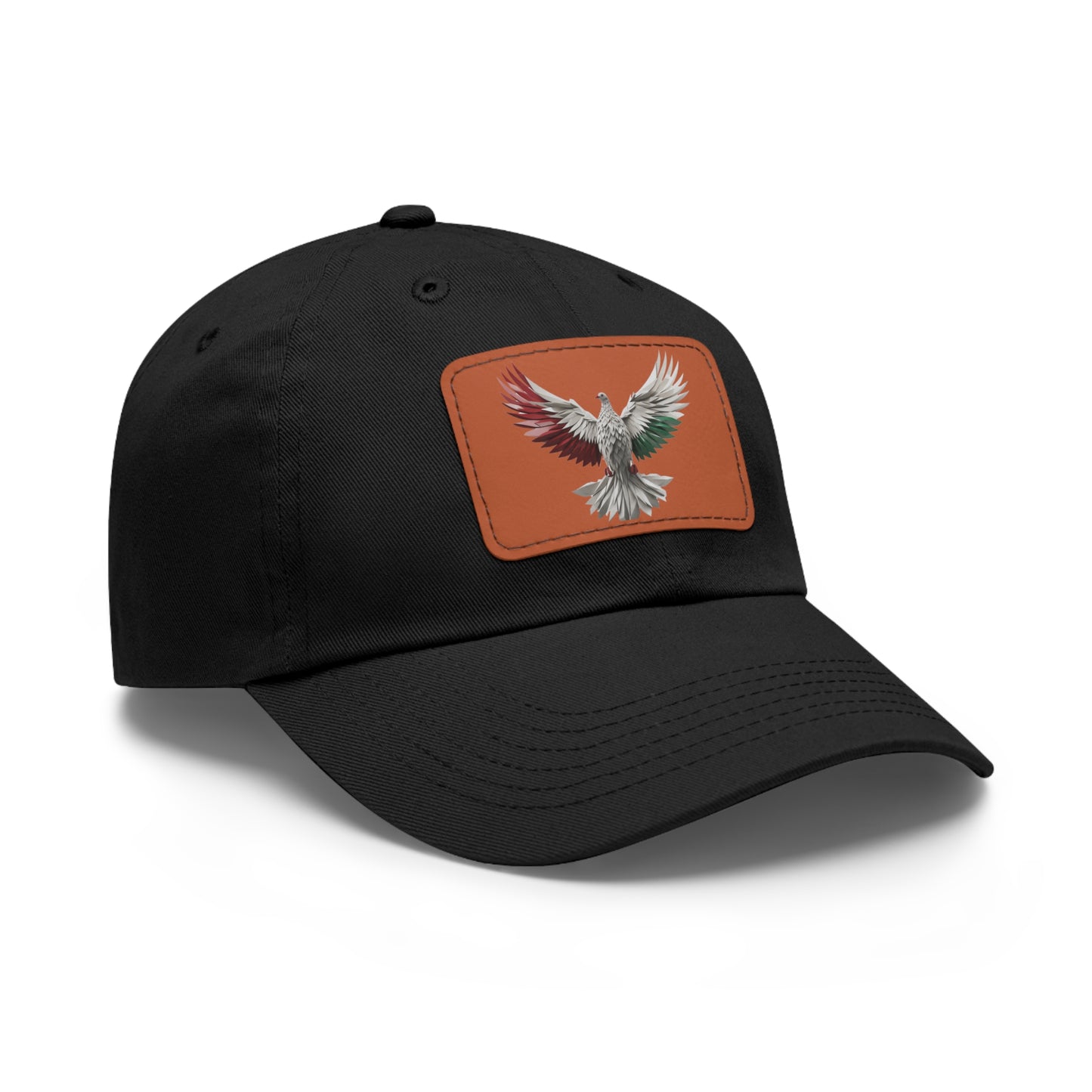 Dad Hat with Leather Patch, Unisex, free bird, Palestine, Resist, Arabic, Support the Cause in Style, Keffiyeh, Resistance, Free Palestine