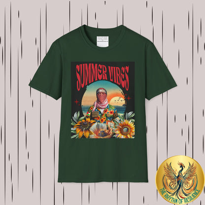 Summer vibes  Unisex Softstyle T-Shirt