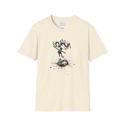 Squash The Stigma. Mental Health Awareness Unisex Softstyle T-Shirt