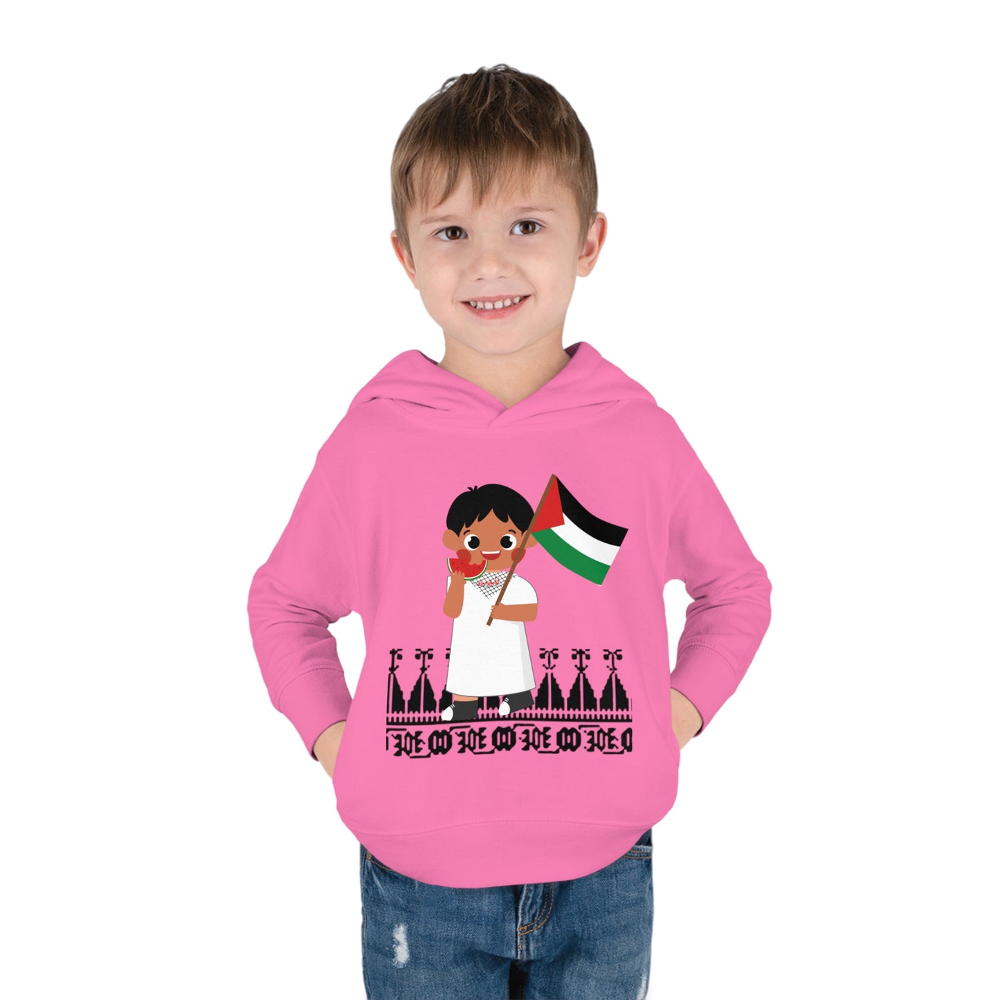 Toddler Pullover Fleece Hoodie