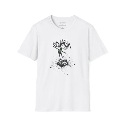 Squash The Stigma. Mental Health Awareness Unisex Softstyle T-Shirt