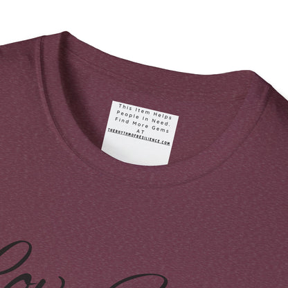 you're loved  unisex Softstyle T-Shirt