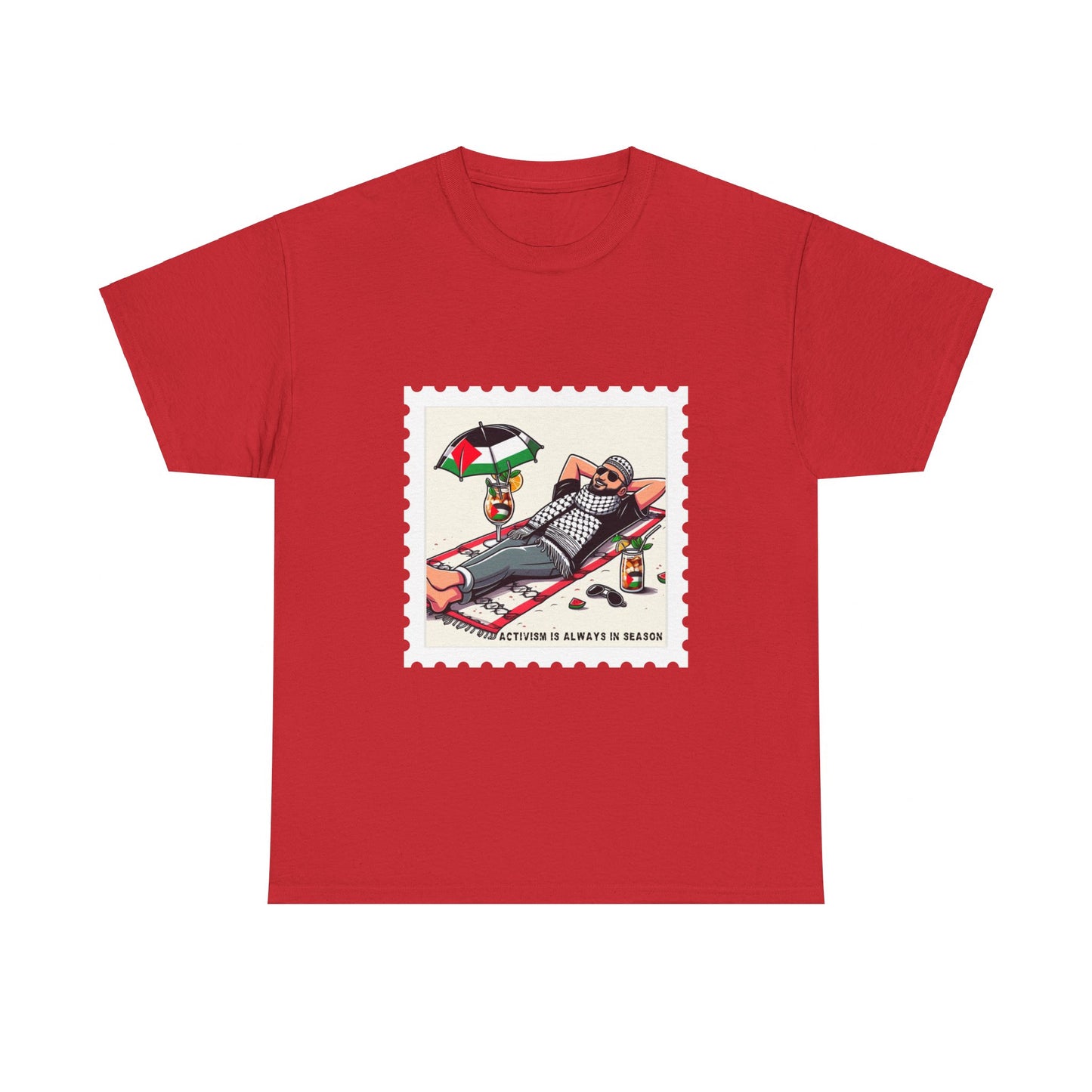 Activism Is Always In Season Unisex Heavy Cotton Tee