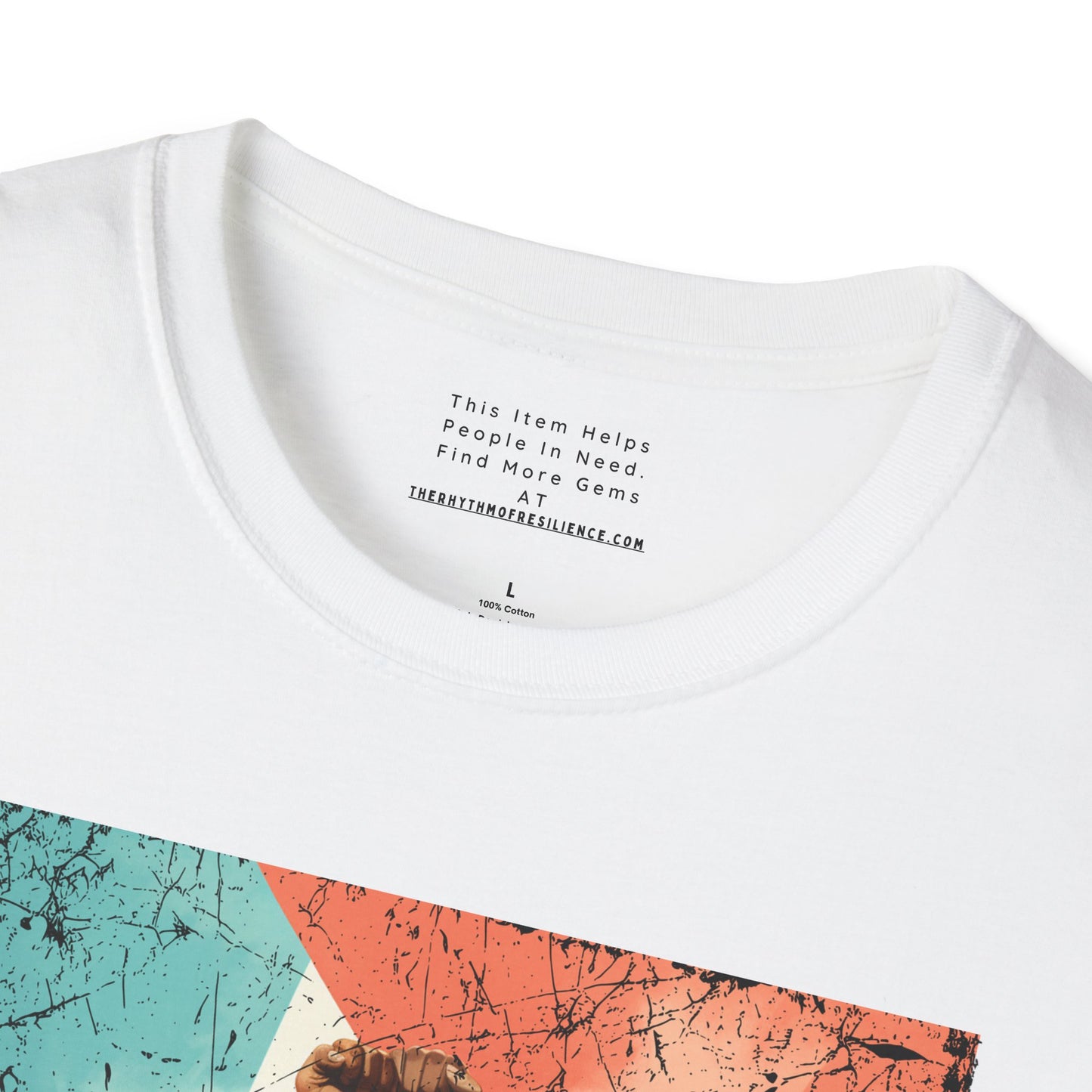 Unisex Softstyle Tee" we wont be silent", free Palestine, Support, solidarity,Palestinian, Stand With Palestine, Arabic writing, Resistance