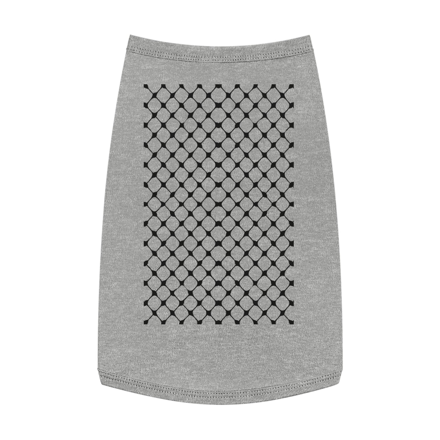 Pet Tank Top,keffiyeh print
