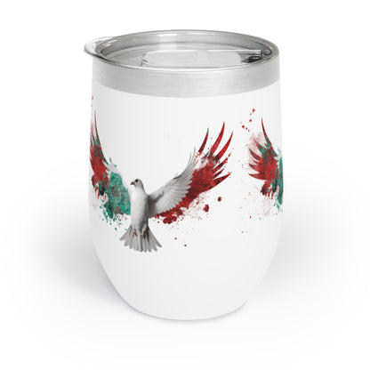 Chill drink Tumbler, free bird, free Palestine, solidarity, support, cause,