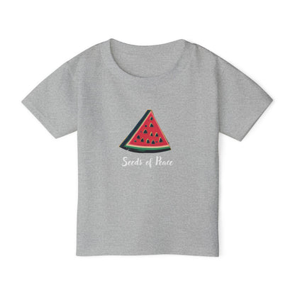 Watermelon Palestine seeds of peace, Palestine flag Heavy Cotton™ Toddler T-shirt 2T-6T