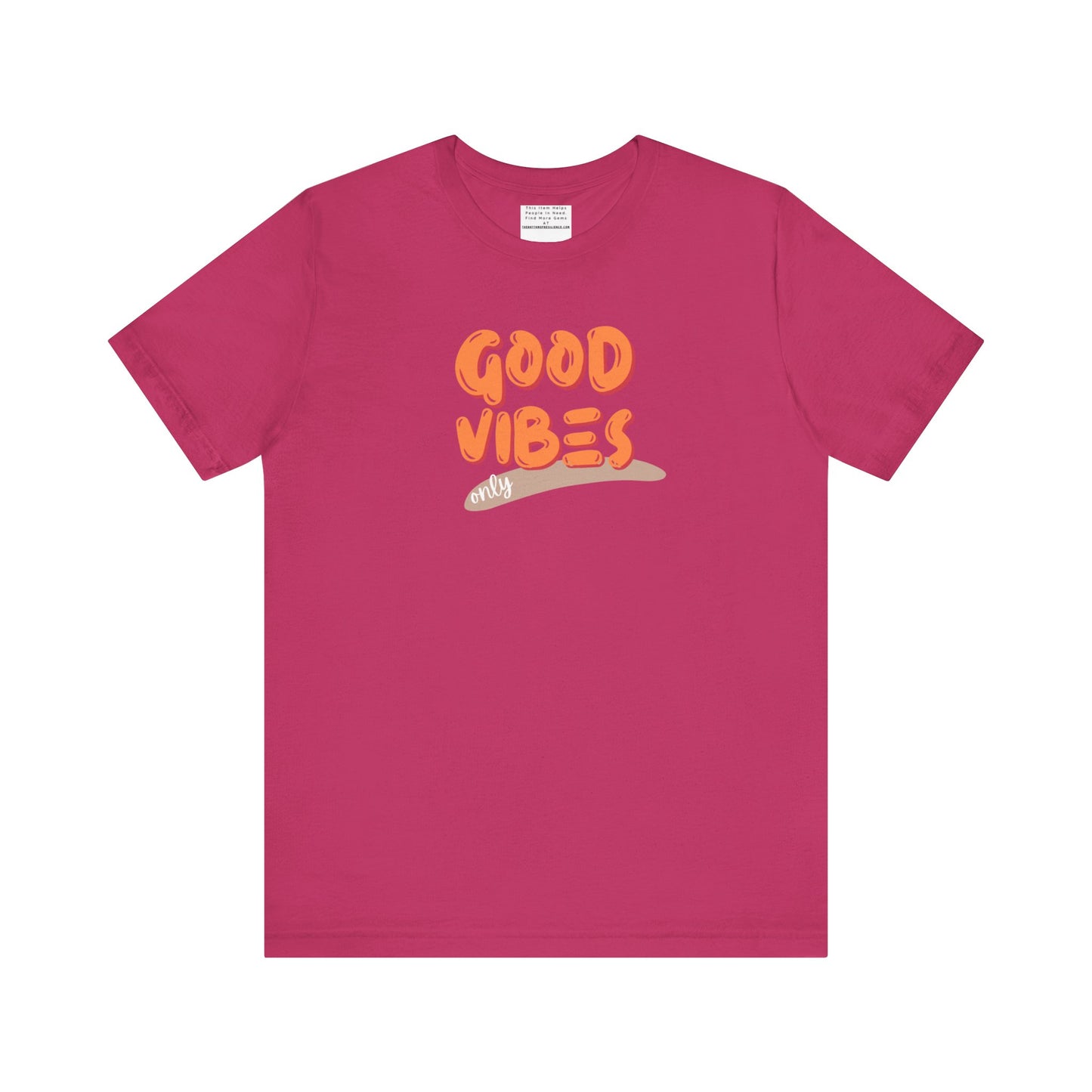 good vibes Unisex Jersey Short Sleeve Tee-mental health awareness month