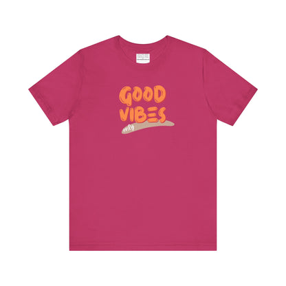 good vibes Unisex Jersey Short Sleeve Tee-mental health awareness month