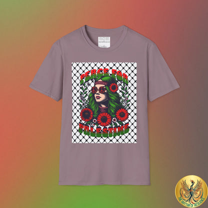 Peace for Palestine Unisex Softstyle T-Shirt