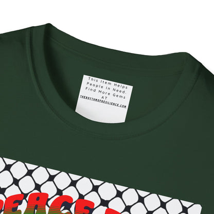 Peace for Palestine Unisex Softstyle T-Shirt