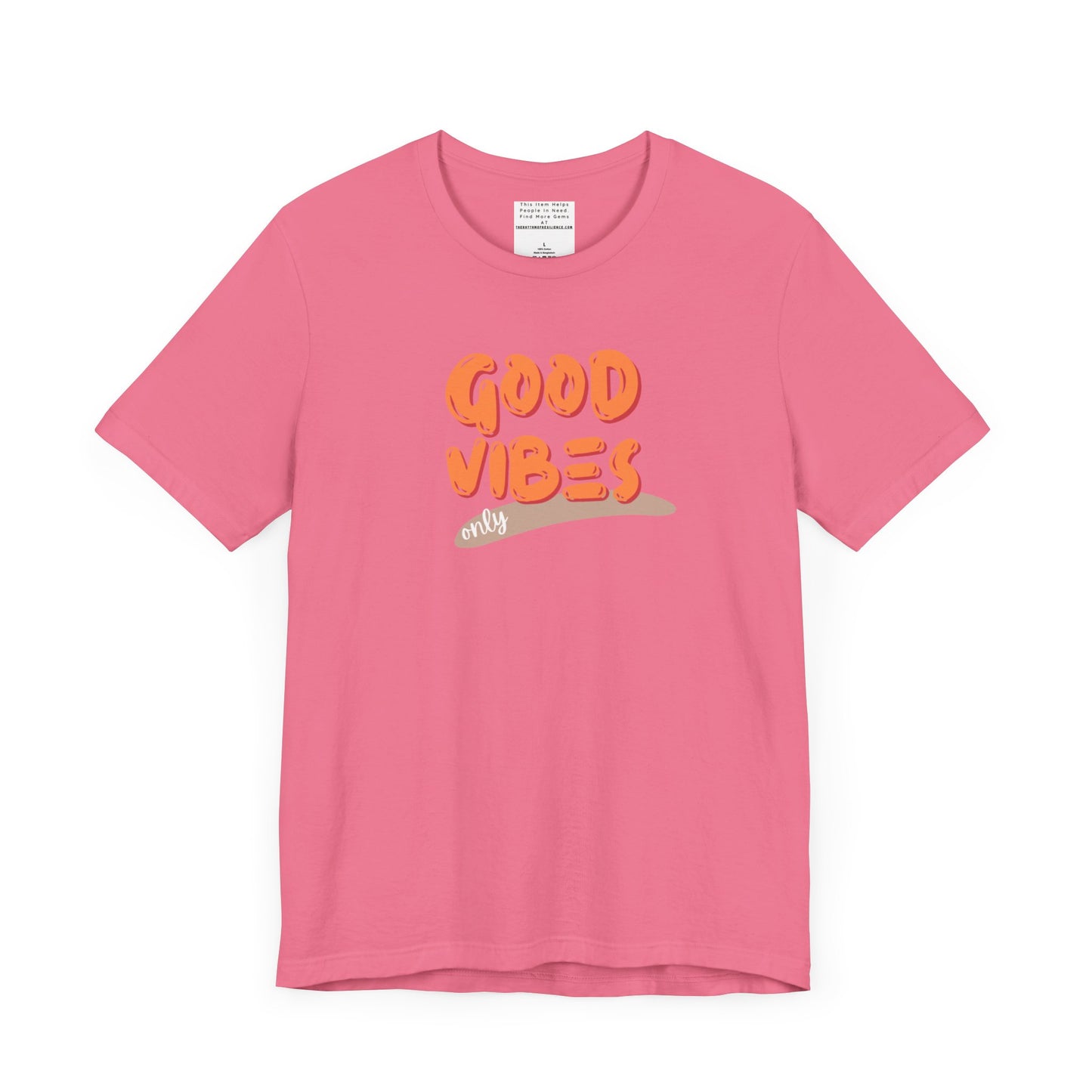 good vibes Unisex Jersey Short Sleeve Tee-mental health awareness month