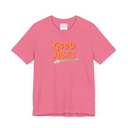 good vibes Unisex Jersey Short Sleeve Tee-mental health awareness month