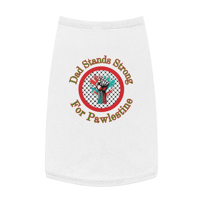 Dad Stands Strong Pet Tank Top