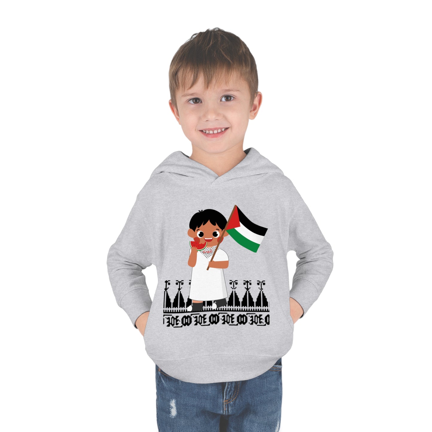 Toddler Pullover Fleece Hoodie