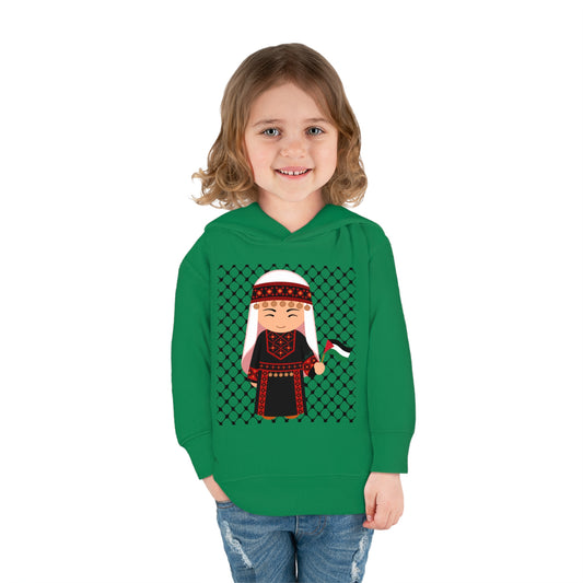 Palestine Toddler Pullover Fleece Hoodie