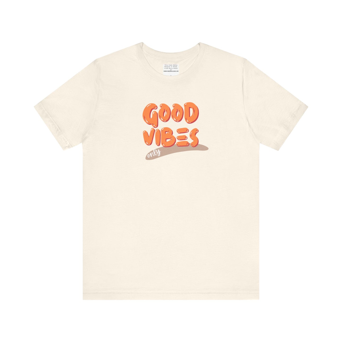 good vibes Unisex Jersey Short Sleeve Tee-mental health awareness month