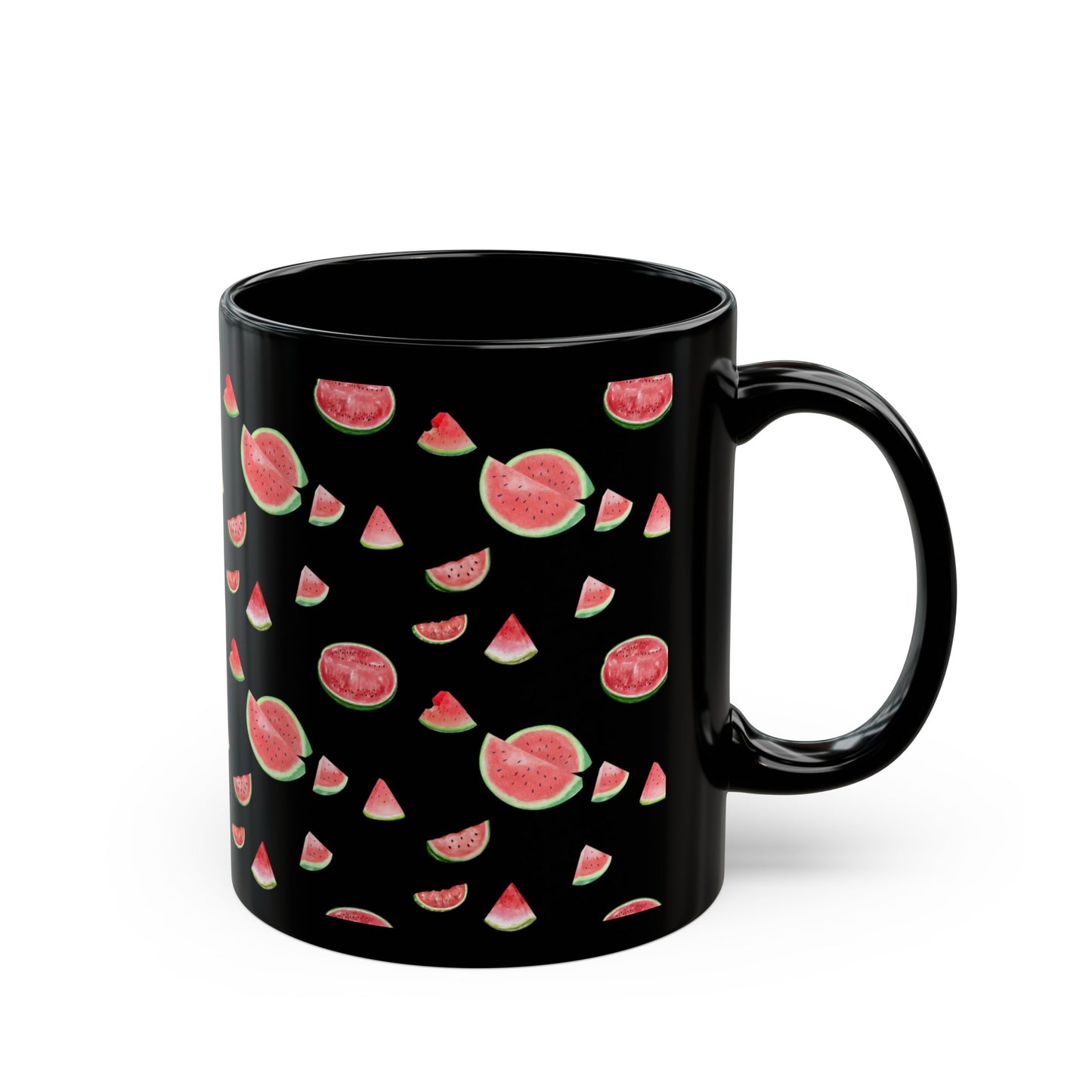 Black watermelon Mug (11oz, 15oz)