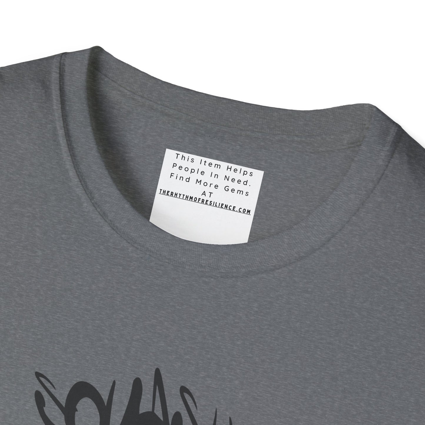 Squash The Stigma. Mental Health Awareness Unisex Softstyle T-Shirt