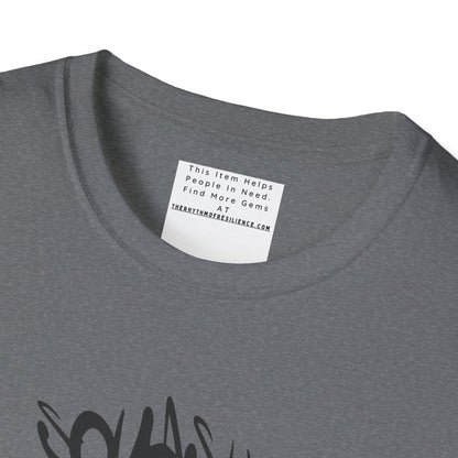 Squash The Stigma. Mental Health Awareness Unisex Softstyle T-Shirt