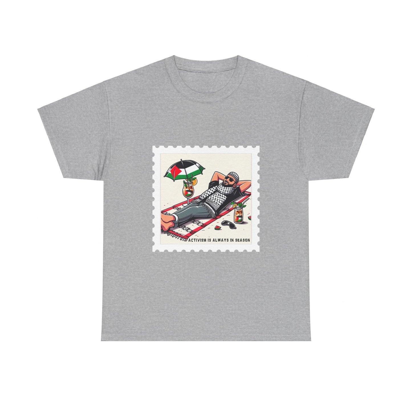 Activism Is Always In Season Unisex Heavy Cotton Tee