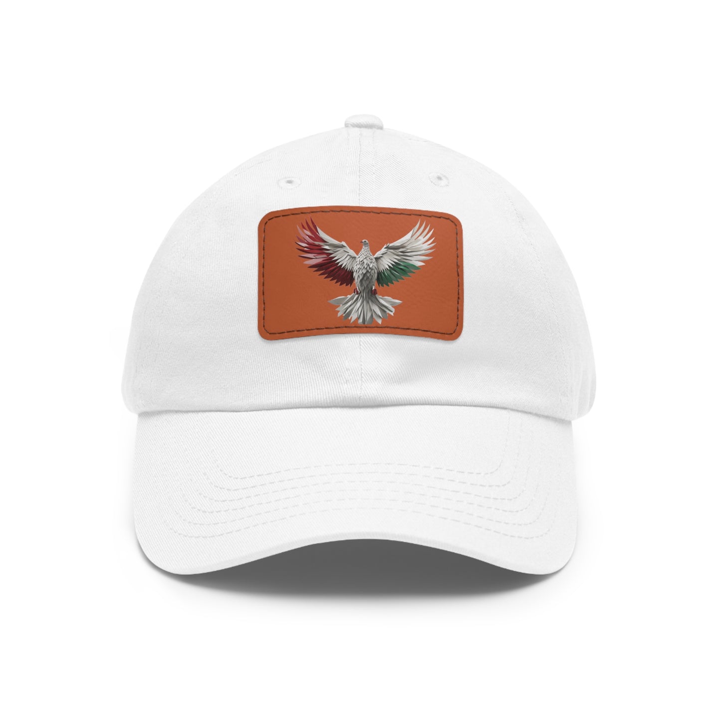Dad Hat with Leather Patch, Unisex, free bird, Palestine, Resist, Arabic, Support the Cause in Style, Keffiyeh, Resistance, Free Palestine