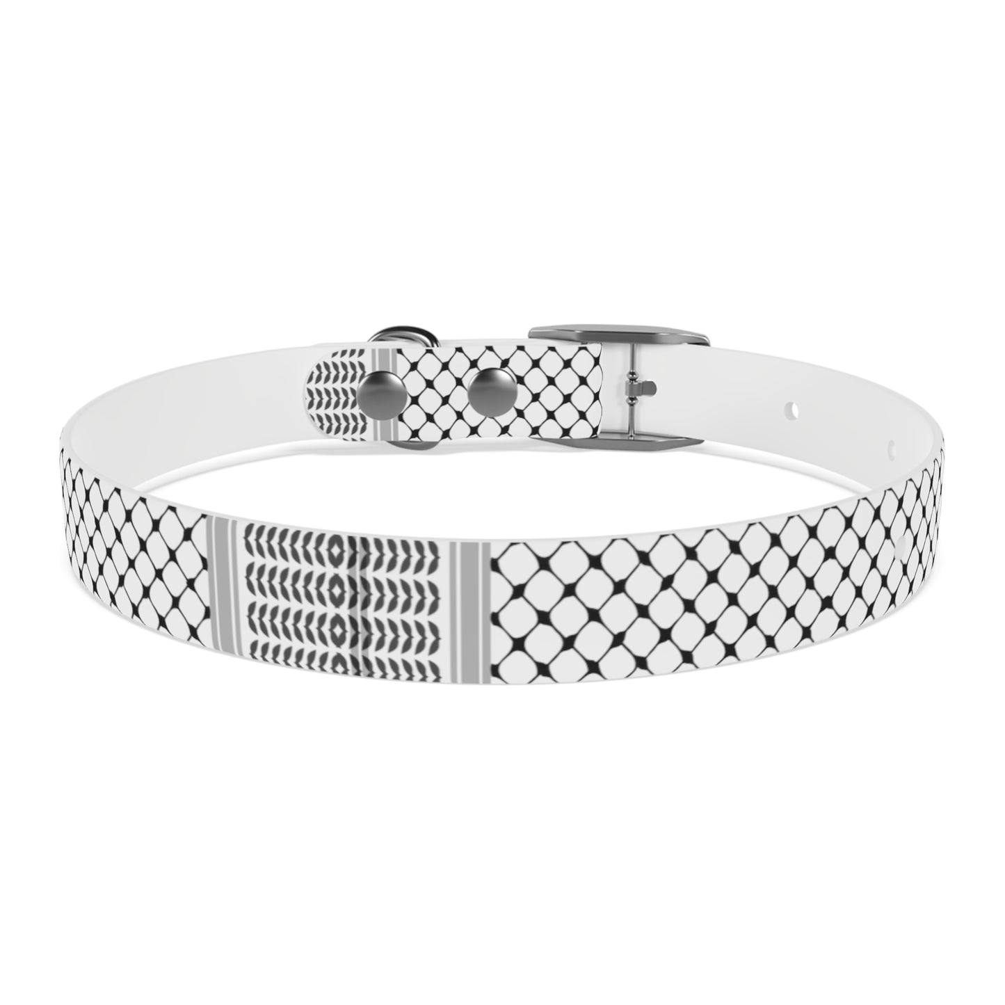Dog Collar keffiyeh Print
