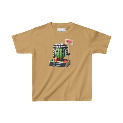 Kids "This fruit stand with Palestine" WATERMELON Heavy Cotton™ Tee