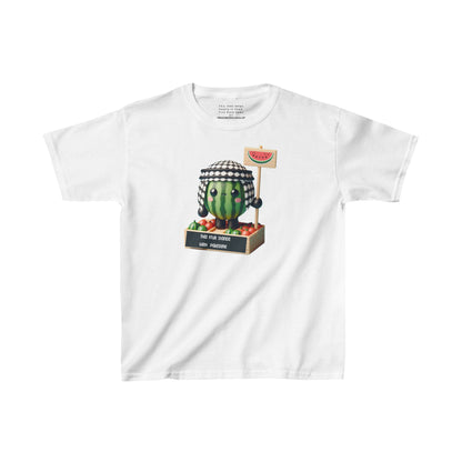Kids "This fruit stand with Palestine" WATERMELON Heavy Cotton™ Tee