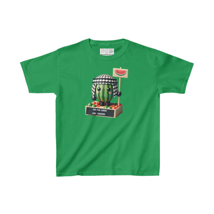 Kids "This fruit stand with Palestine" WATERMELON Heavy Cotton™ Tee