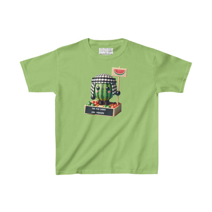 Kids "This fruit stand with Palestine" WATERMELON Heavy Cotton™ Tee